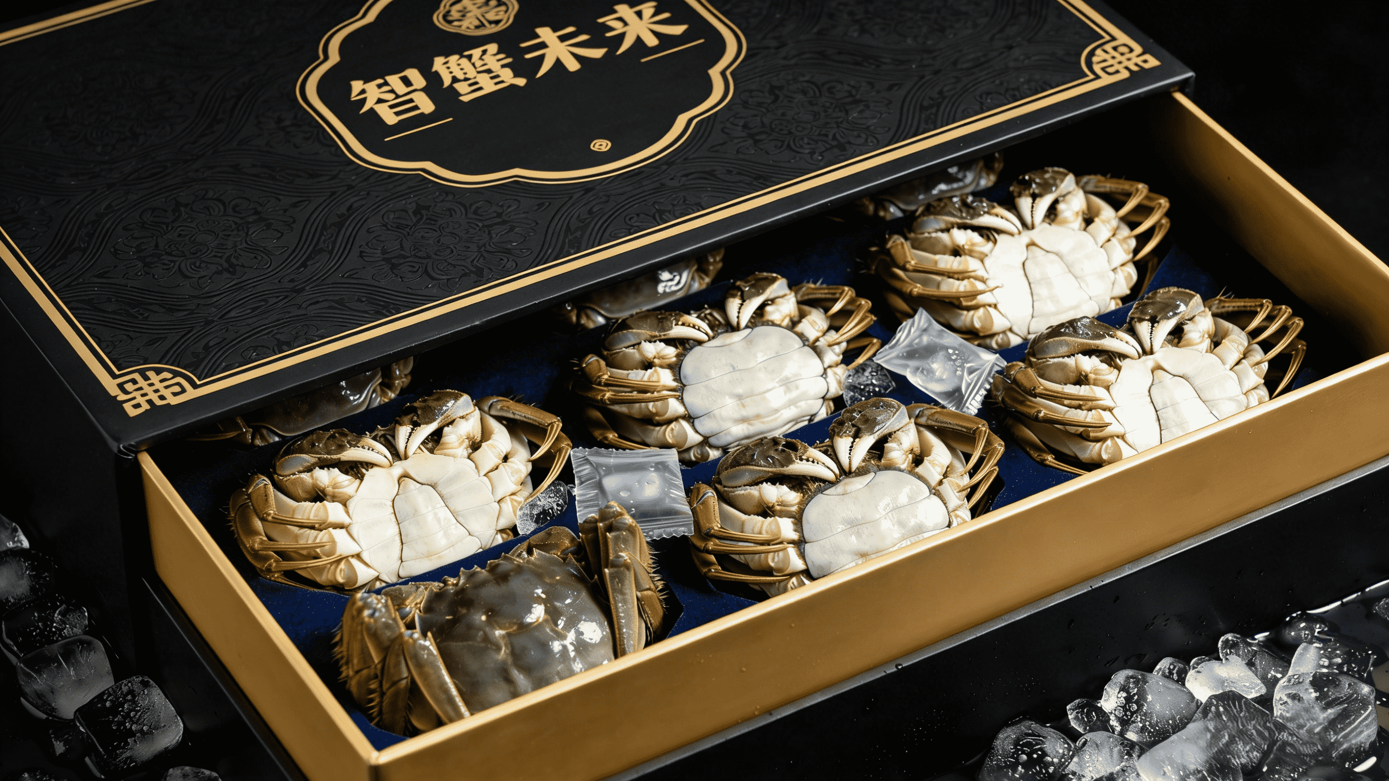 精品鲜蟹礼盒